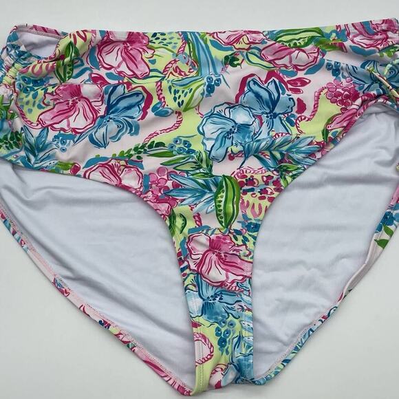 Stella‎ Parker Plus Size Swim/Bikini Bottom Floral Print - Picture 2 of 9
